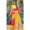 Yellow Dola Silk Bandhej Printed Traditional Wear Saree - 147361520