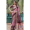 Brown Dola Silk Bandhej Printed Traditional Wear Saree - 147361522