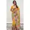 Pashmina Silk Meenakari Work Party Wear Saree In Yellow - 147371529