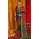 Navy Blue Tussar Silk Swarovski Work Party Wear Designer Saree - 147441595 Navy Blue Tussar Silk Swarovski Work Party Wear Designer Saree - 147441595