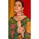 Mustard Purple Tussar Silk Swarovski Work Party Wear Designer Saree - 147441597 Mustard Purple Tussar Silk Swarovski Work Party Wear Designer Saree - 147441597