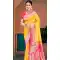 Silk Woven Jacquard Party Wear Saree In Yellow - 147471615