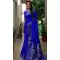 Paithani Silk Bandhej Work Traditional Wear Saree In Royal Blue - 147531649