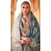 Plus Size Viscose Silk Printed Foil Wedding Wear Designer Saree In Green - 147681733