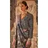 Viscose Silk Printed Plus Size Designer Wear Saree In Purple - 147691741