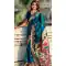 Teal Blue Paithani Silk Meenakari Work Party Wear Saree - 147821820