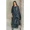 Cotton Print Work Casual Wear Readymade Salwar Kameez In Navy Blue - 9966191497