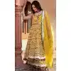 Cotton Print Work Casual Wear Readymade Salwar Kameez In Yellow - 9966191502