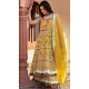 Cotton Print Work Casual Wear Readymade Salwar Kameez In Yellow - 9966191502