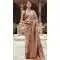 Soft Tissue Silk Digital Printed Party Wear Saree In Beige and Brown - 9973191547