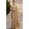 Soft Tissue Silk Digital Printed Party Wear Saree In Beige - 9973191548