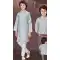 Grey Resham Work Jacquard Function Wear Kids Kurta Pajama - 9998191791