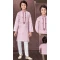 Jacquard Light Purple Resham Work Function Wear Kids Kurta Pajama - 9998191797