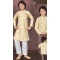 Jacquard Resham Work Gold Function Wear Kids Kurta Pajama - 9998191799