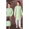 Jacquard Pista Resham Work Function Wear Kids Kurta Pajama - 9998191811