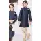 Blue Jacquard Resham Work Function Wear Kids Kurta Pajama - 9998191820