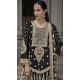 Chinon Embroidered Party Wear Readymade Sharara Suit In Black - 10008191869