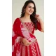 Faux Georgette Sequins Work Navratri Lehenga Choli In Red - 10045192076