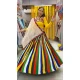 Rayon Printed Navratri Lehenga Choli In Multi Color - 10047192083