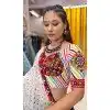 Black And Grey Maslin Rayon Sequence Work Navratri Lehenga Choli - 10047192089