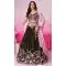 Olive Green Satin Embroidery Wedding Wear Lehenga Choli - 10084192270