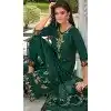 Green Viscose Resham Work Party Wear Readymade Salwar Suit - 10088192295