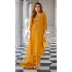 Yellow Viscose Resham Work Party Wear Readymade Salwar Suit - 10088192299