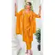 Yellow Venetian Silk Resham Work Party Wear Readymade Salwar Suit - 10088192305