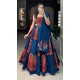 Pure Cotton Multi Color Print Work Navratri Wear Lehenga Choli - 10097192347