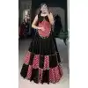 Multi Color Pure Cotton Print With Mirror Hand Work Plus Size Navratri Lehenga Choli - 10097192350