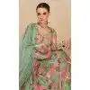 Multi Color Georgette Embroidered Party Wear Readymade Plus Size Gown - 10111192405