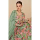 Multi Color Georgette Embroidered Party Wear Readymade Gown - 10111192405