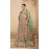 Multi Color Georgette Embroidered Party Wear Readymade Plus Size Gown - 10111192405