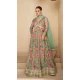 Multi Color Georgette Embroidered Party Wear Readymade Gown - 10111192405