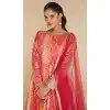 Georgette Multi Color Embroidered Party Wear Readymade Plus Size Gown - 10111192406