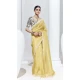 Light Yellow Glass Tissue Organza Embroidered Traditional Wear Saree - 10115192431 Light Yellow Glass Tissue Organza Embroidered Traditional Wear Saree - 10115192431
