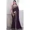 Chiffon Silk Resham Work Function Wear Saree In Purple - 10116192437