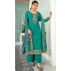 Mint Green Georgette Resham Work Party Wear Salwar Kameez - 10117192440