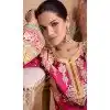 Rani Pink Chinon Zari Work Pakistani Style Plus Size Palazzo Salwar Suit - 10120192449