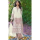 Organza Embroidered Pakistani Style Salwar Kameez In Light Brown - 10094192326