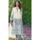 Organza Embroidered Pakistani Style Salwar Kameez In Dusty Blue - 10094192329