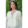 Multi Color Organza Embroidered Pakistani Style Plus Size Salwar Kameez - 10094192332