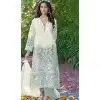 Multi Color Organza Embroidered Pakistani Style Plus Size Salwar Kameez - 10094192332
