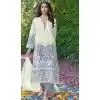 Organza Embroidered Pakistani Style Plus Size Salwar Kameez In Slate Blue - 10094192333