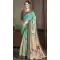 Natural Silk Print Work Traditional Wear Saree In Multi Color - 10151192578