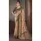 Natural Silk Print Work Traditional Wear Saree In Beige - 10151192588