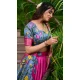 Pink Dola Silk Zari Weaving Work Party Wear Lehenga Choli - 10167192674