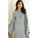 Fox Georgette Embroidered Pakistani Style Salwar Kameez In Light Sea Green - 10250192985
