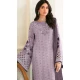 Fox Georgette Embroidered Pakistani Style Salwar Kameez In Light Purple - 10250192989