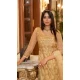Beige Net Embroidery Designer Anarkali Style Salwar Suit - 10267193082
